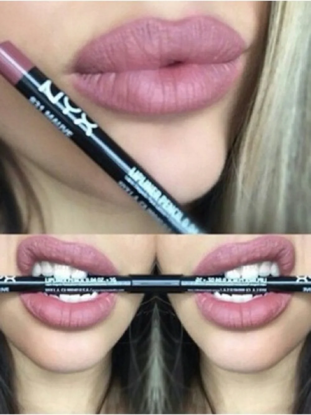 NYX Lip Liner in Mauve Pink Nude NWT
